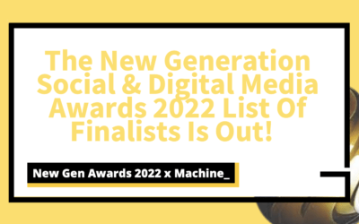 Machine_ Nominated For Agency Of The Year And Finalist In Multiple Categories At New Gen 2022
