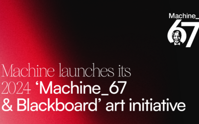 Machine launches its 2024 ‘Machine_67 x Blackboard’ art initiative