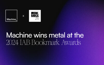 Machine wins metal at the 2024 IAB Bookmark Awards