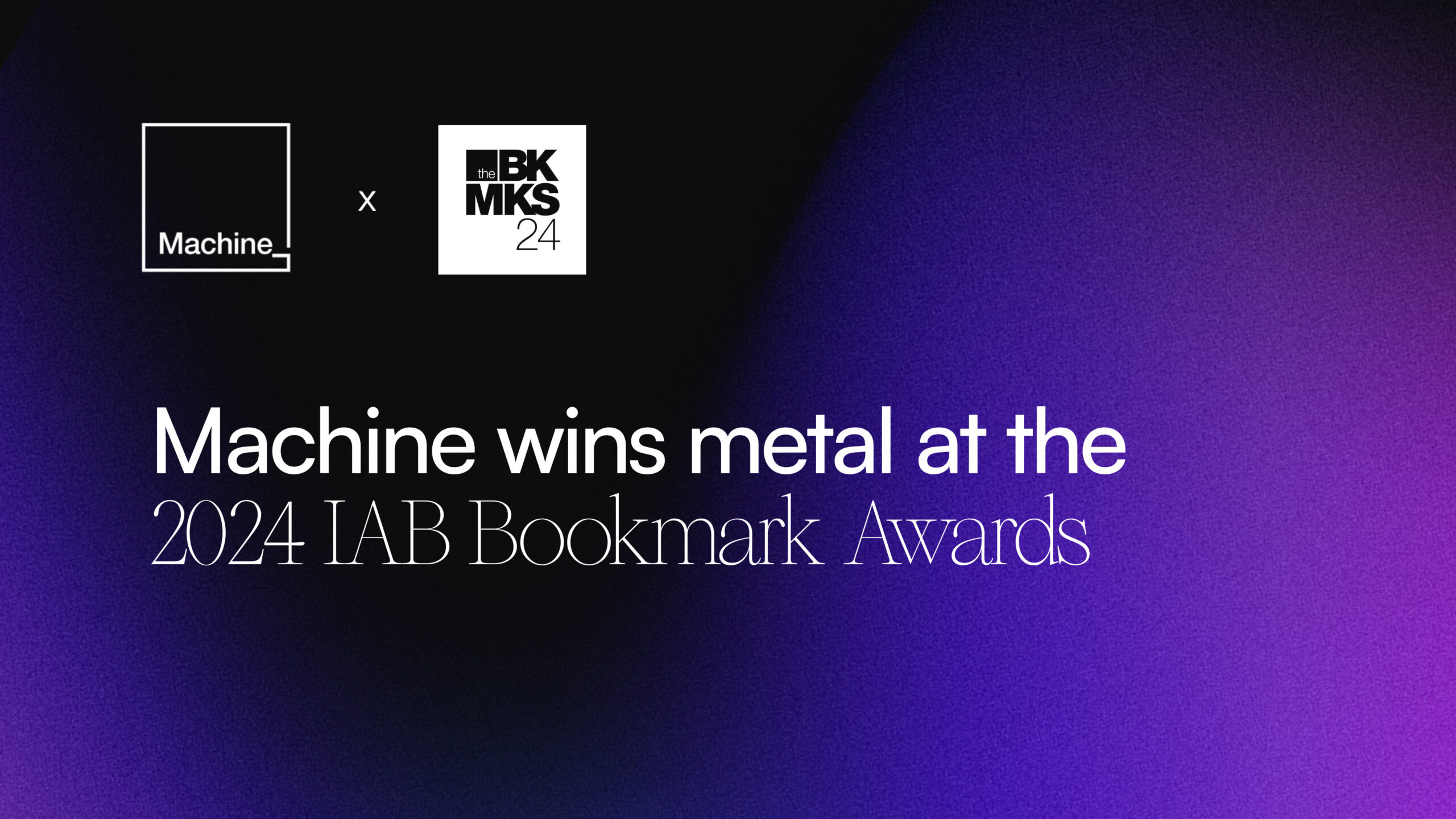 Machine_ x Bookmark Awards