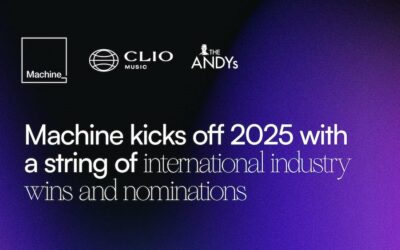 Machine kicks off 2025 with a string of international industry wins and nominations 